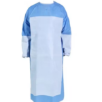 Disposable sterile surgical gown - Reinforced with hand towels MLXLXXL