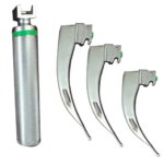 Miller Fiber Optic Laryngoscope with six blades (Mil 00,0,1,2,3,4)