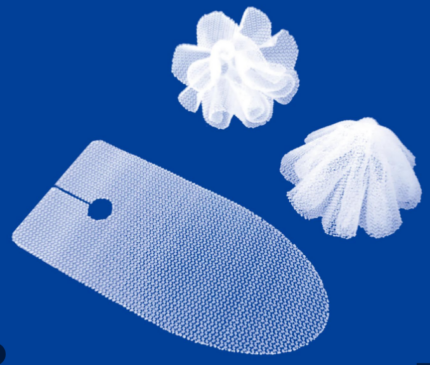 POLYMESH POLYPROPYLENE Hernia mesh Preshaped 6x13 cm