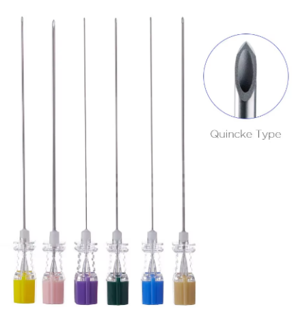 Spinal Needle Quinckle 90mm 22G 25G per pc