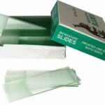 Microscope slides frosted