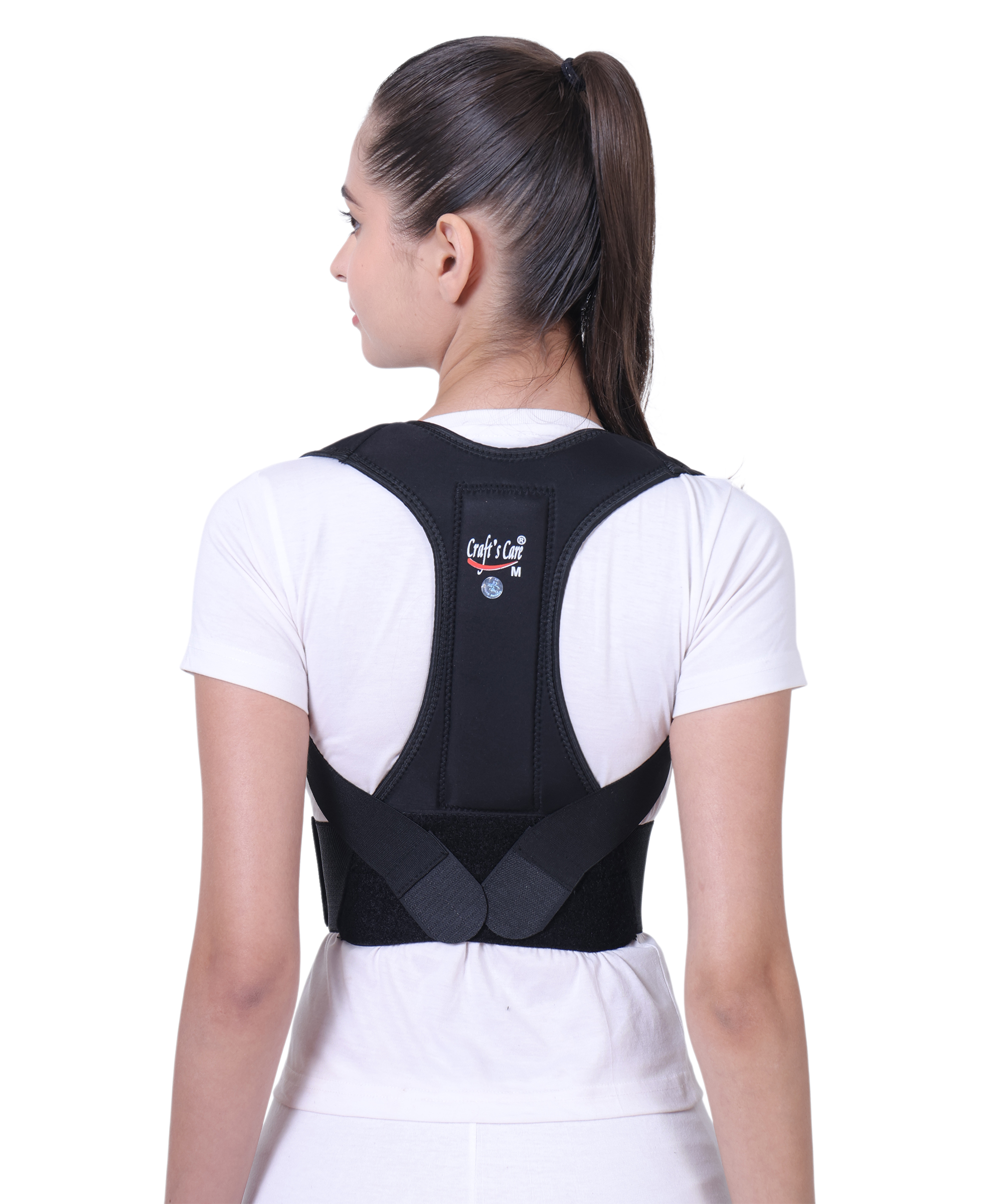 Premium Non-Magnetic Full Back Posture Corrector Brace – Adjustable Lumbar & Upper Back Support - Image 6