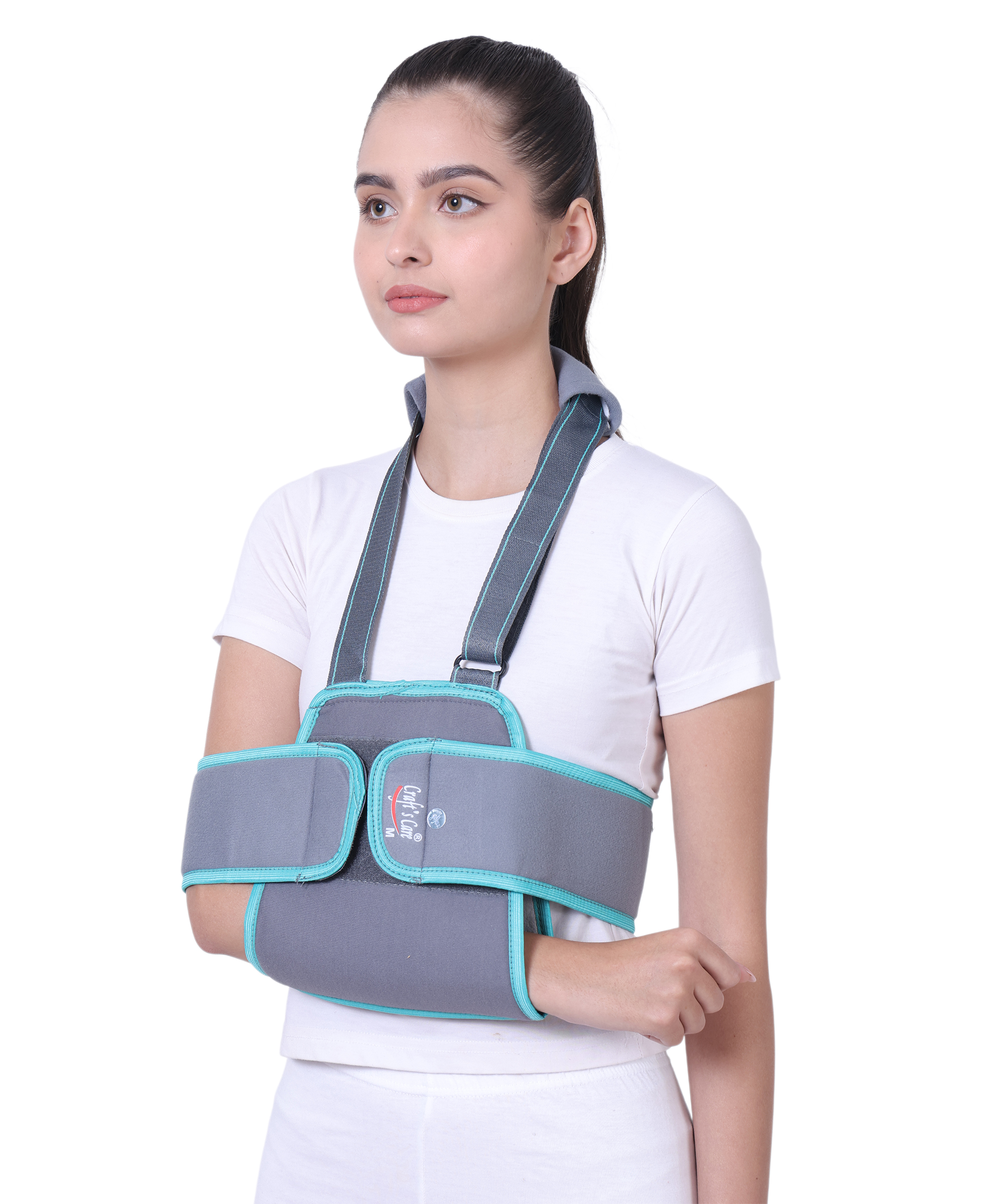 Premium Shoulder Immobilizer Baggy – Adjustable Arm and Elbow Support Brace - Image 5
