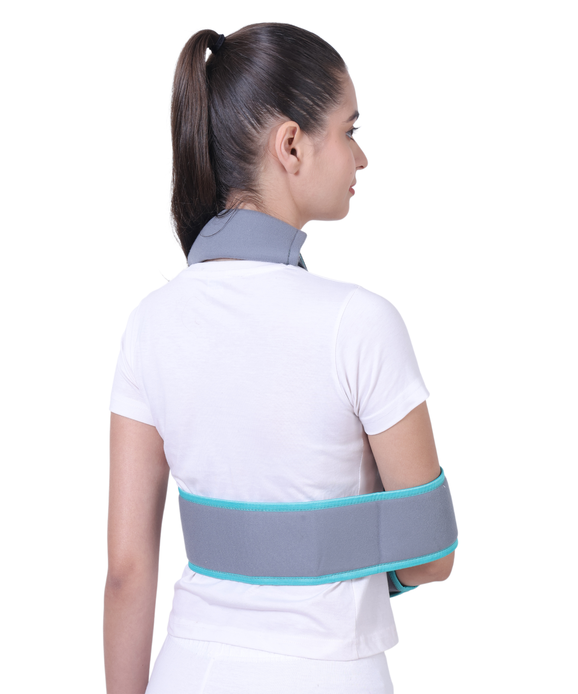 Premium Shoulder Immobilizer Baggy – Adjustable Arm and Elbow Support Brace - Image 4