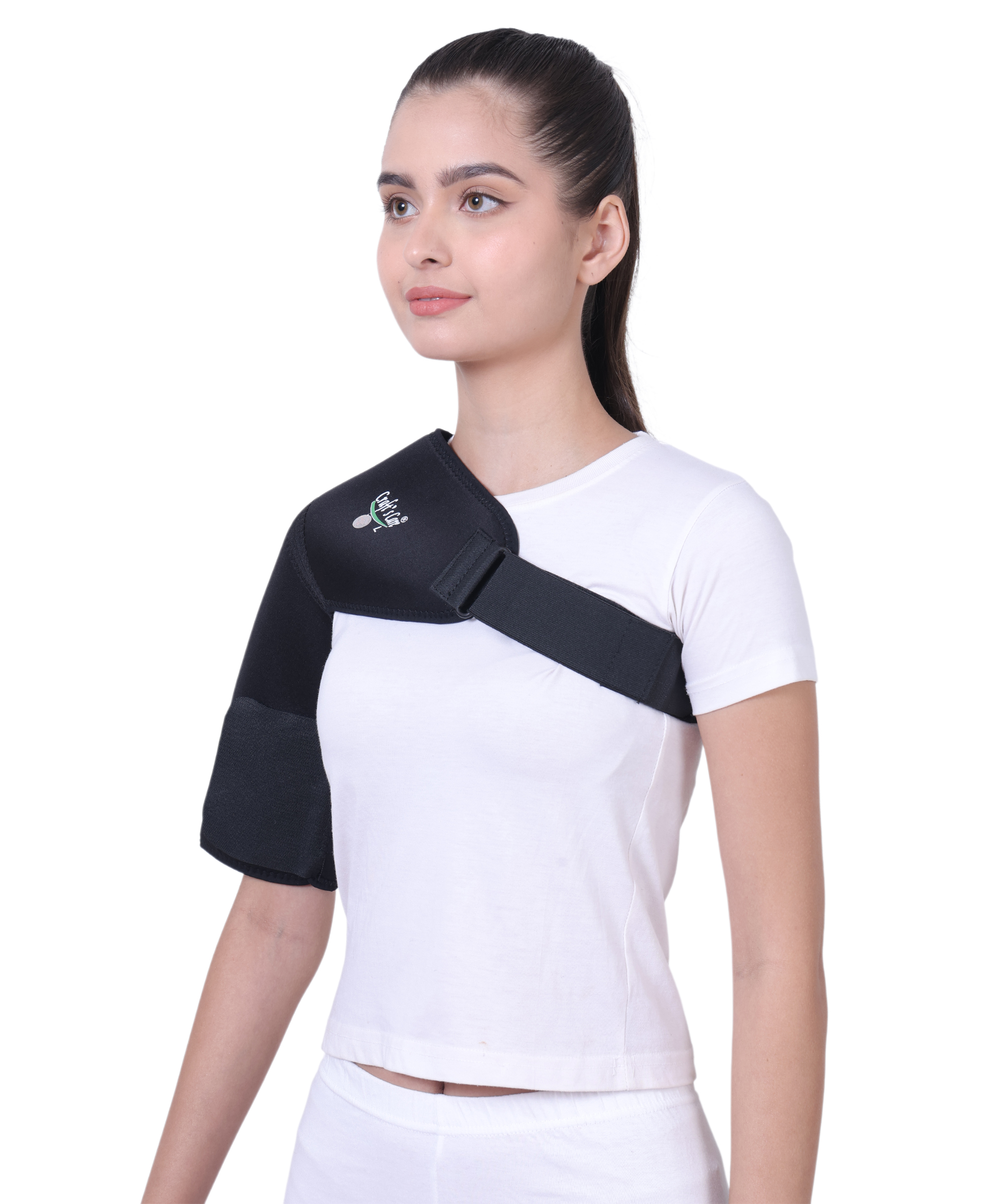 Premium Adjustable Shoulder Support Brace – Arm & Biceps Compression Sleeve - Image 5