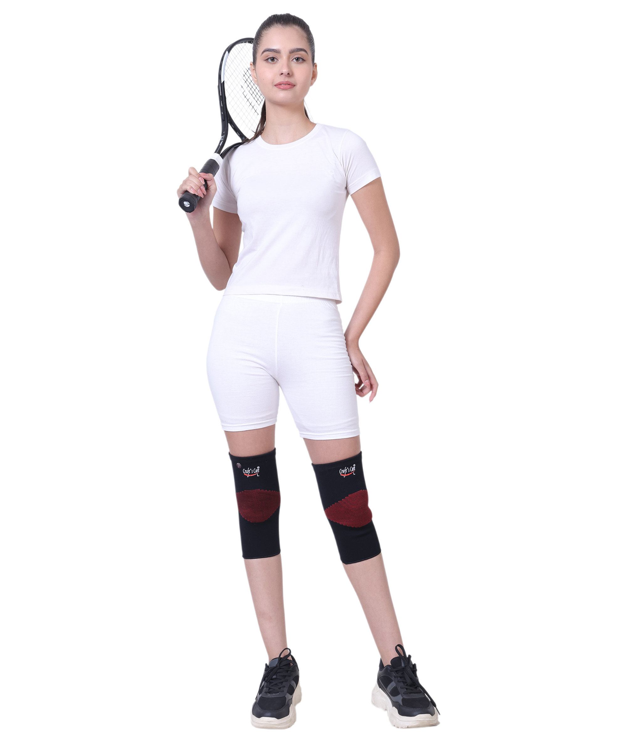 3D Seamless Compression Knee Cap Support (Pair) - Image 4