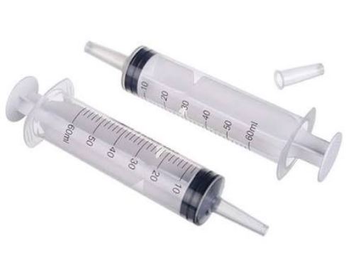 Disposable Syringe 60cc with Catheter tip