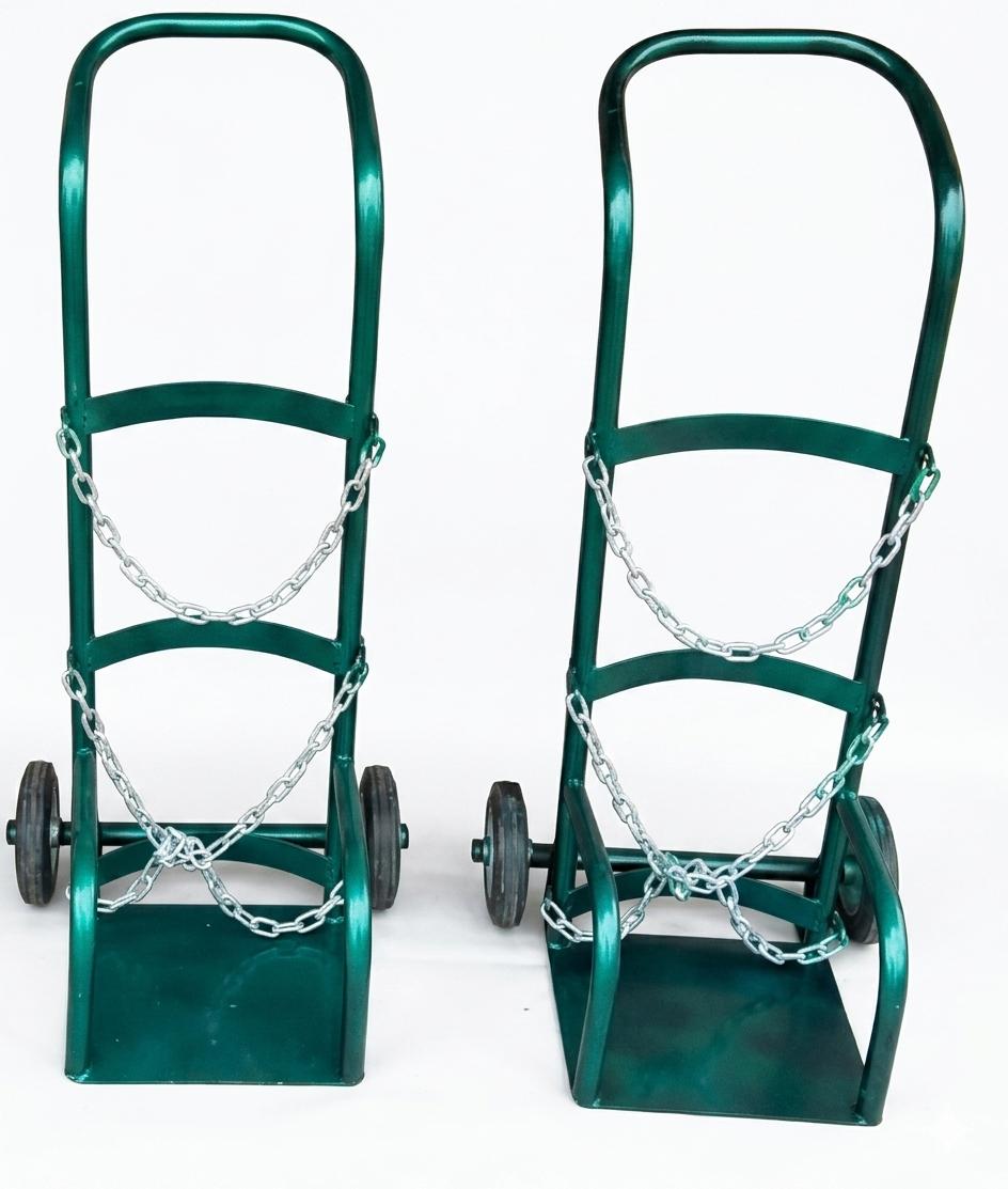 Mobile Medical Oxygen Cylinder Trolley - small