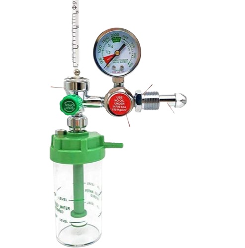 High-Precision Medical Oxygen Regulator (Side-Entry / Side-Load)