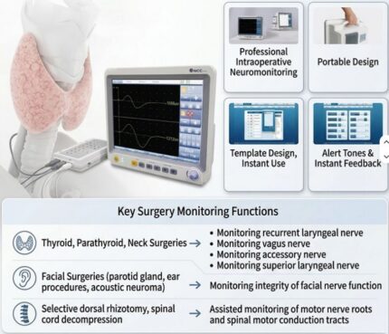 Nerve Monitor Kenya, Intraoperative Nerve Monitoring, NCC Medical SIOM, ENT Surgical Equipment, Thyroid Surgery Monitor, Facial Nerve Locator, Neuro-diagnostic Devices Nairobi, VAT Exempt Medical Hardware, Operating Theater Monitors, Maxillofacial Surgery Tools, Medispeciality Supplies Hardware